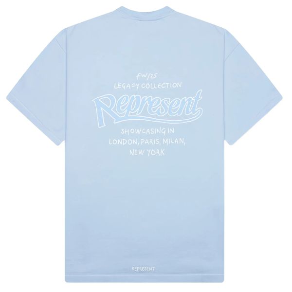 Represent Showcasing T-shirt Licht Blauw