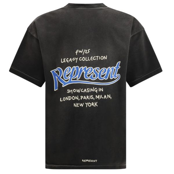 Represent Showcasing T-shirt Zwart