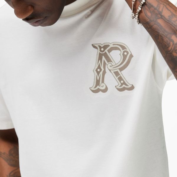Represent Western Initial T-shirt Wit