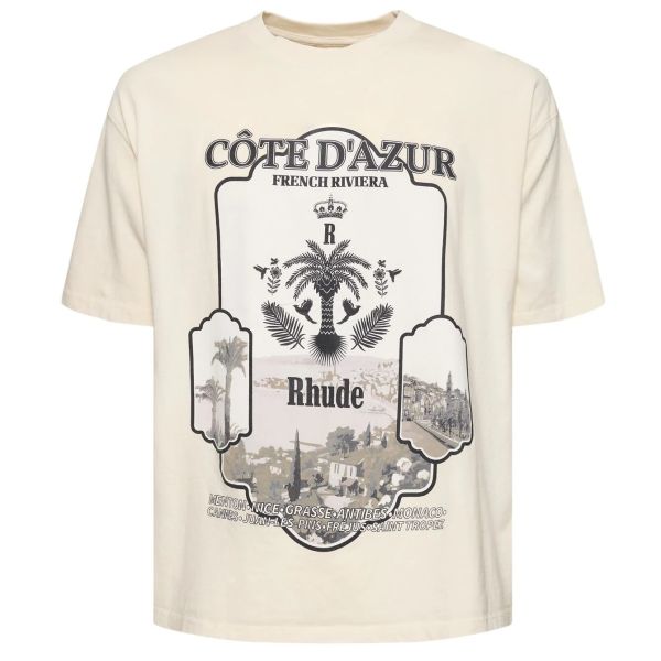 Rhude Azur Mirror T-shirt Off White
