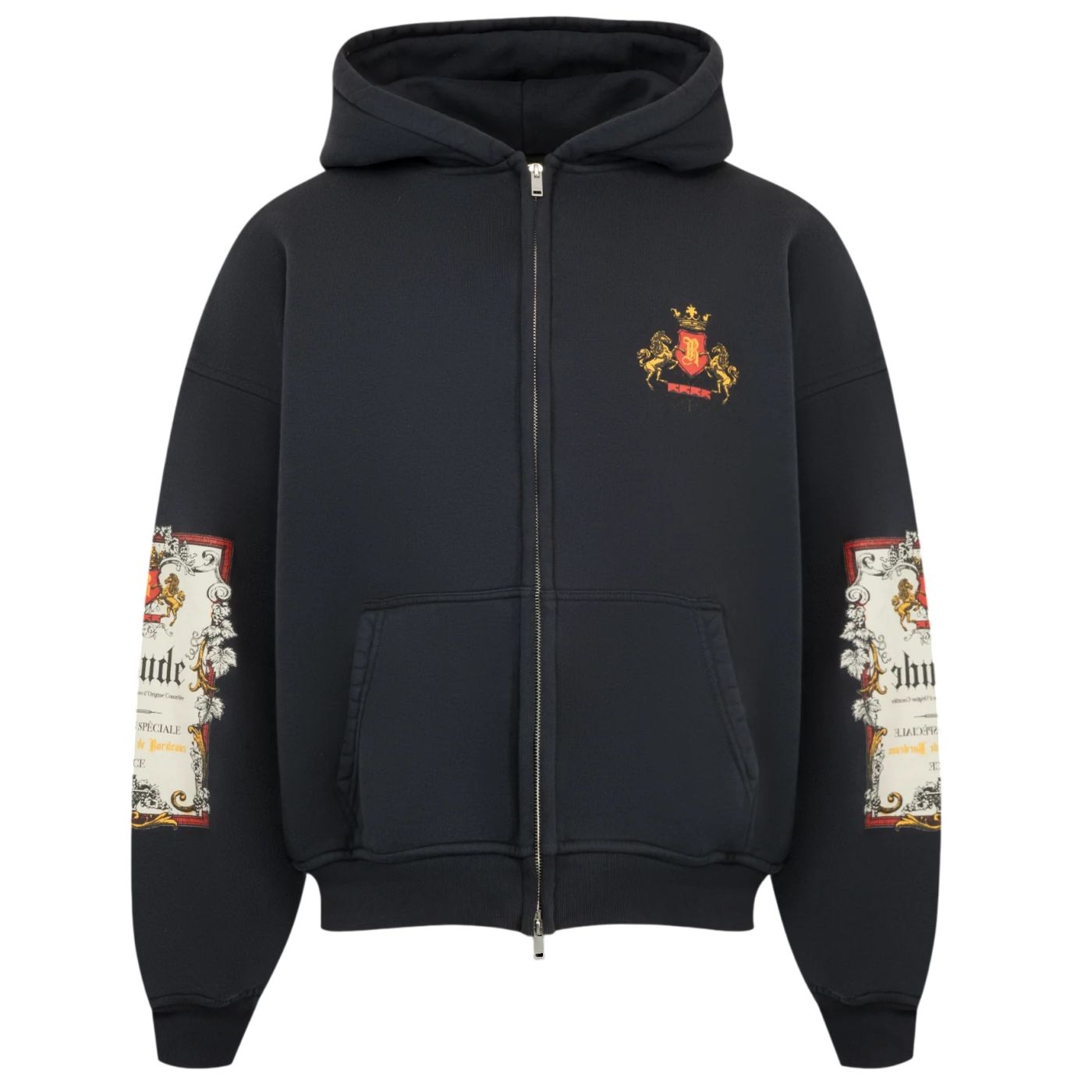 Rhude Bordeaux Reserve Weste Schwarz