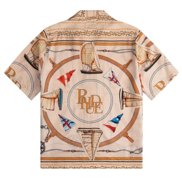 Rhude Nautica Silk Sommer-Set Beige