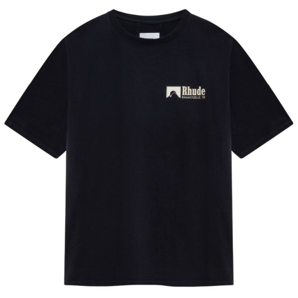Rhude Ramatuelle Intl Racing T-shirt Zwart