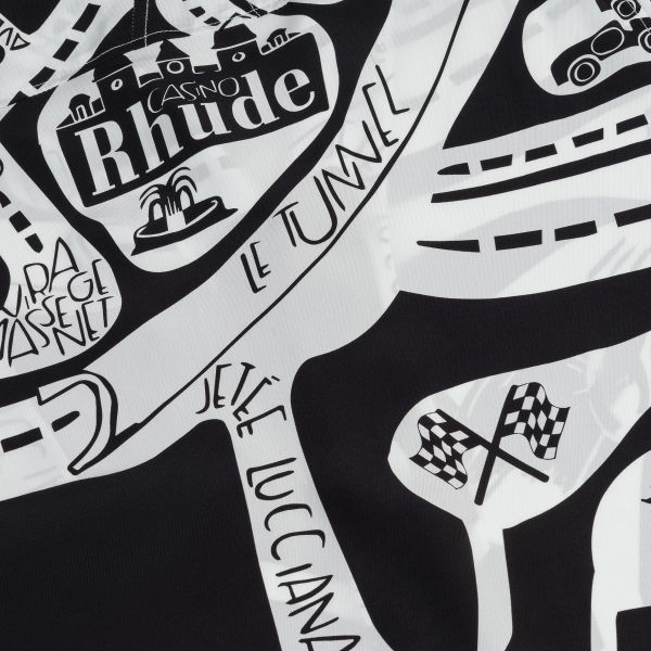 Rhude StradaSilk Sommer-Set Schwarz/Weiß