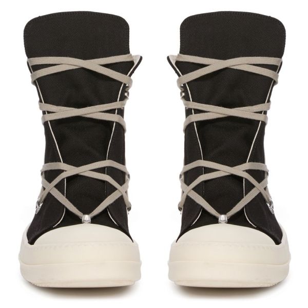 Rick Owens DRKSHDW Hexa High Sneaker Zwart