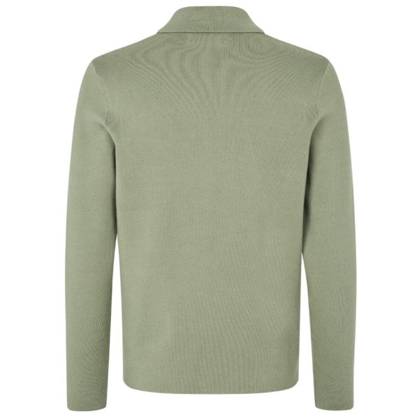 Samsøe Samsøe Guna Half Zip Sweater Licht Groen