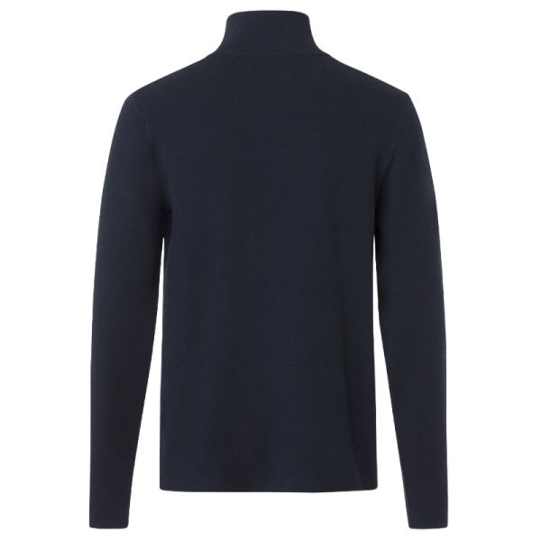 Samsøe Samsøe Gunan Turtle Neck Zip Sweater Navy