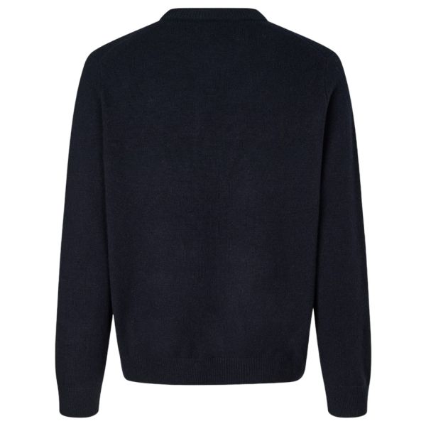 Samsøe Samsøe Isak Knit Sweater Navy