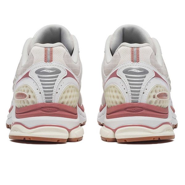 Saucony Progrid Triumph 4 Sneaker Off White/Rood