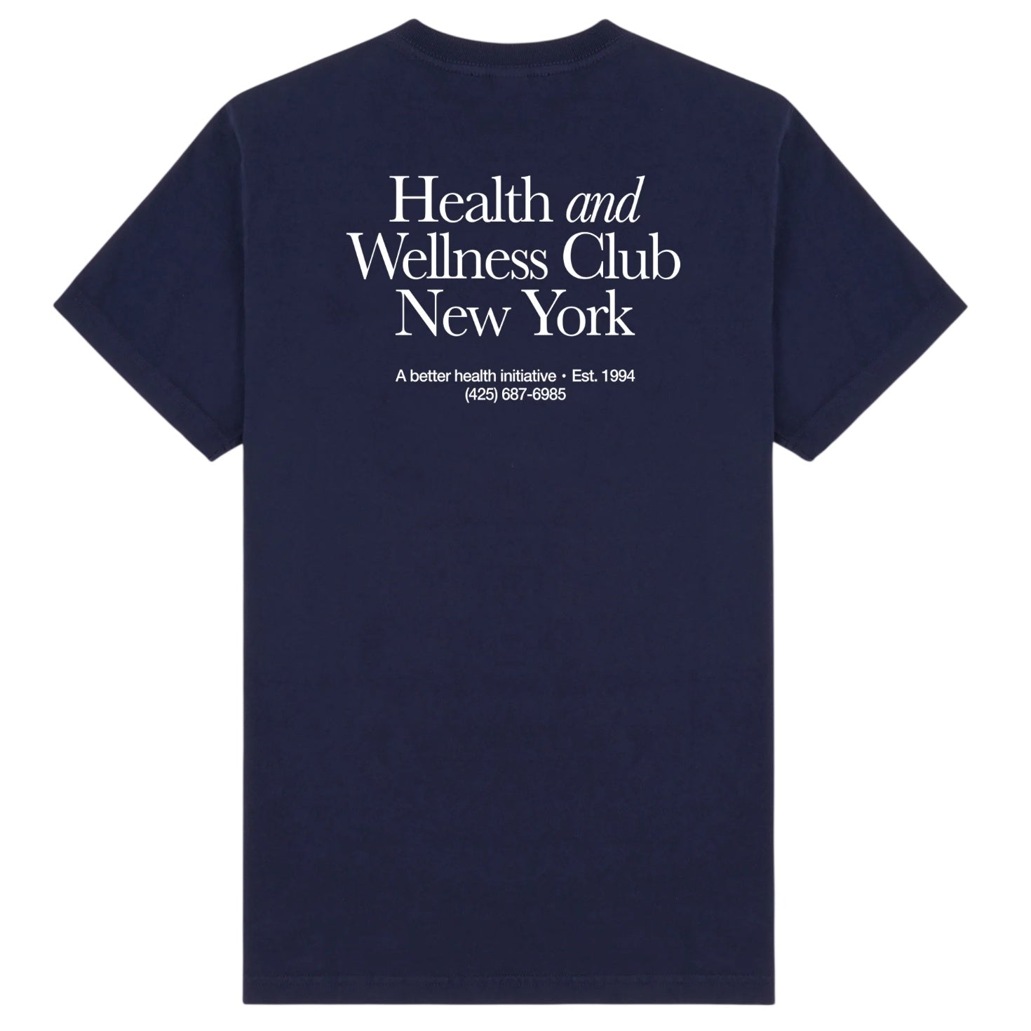 Sporty & Rich HWCNY T-shirt Marine