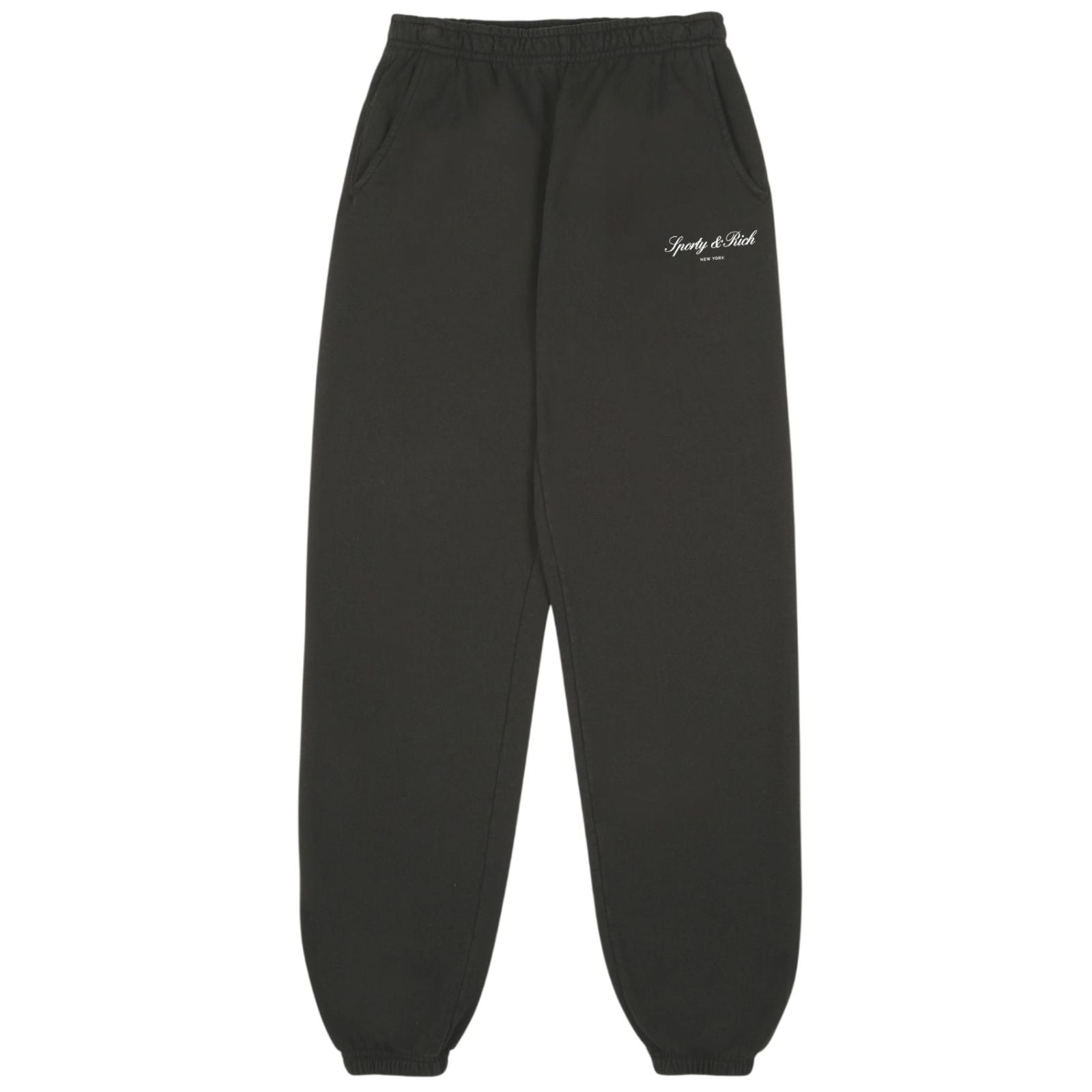 Sporty & Rich Signature NY Trainingsbroek Zwart