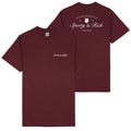 Sporty & Rich Syracuse T-shirt Bordeaux