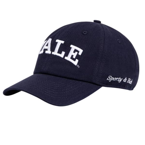 Sporty & Rich Yale Classic Cap Navy