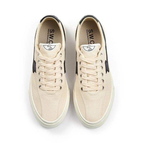 Stepney Workers Club Dellow S-Strike Canvas Sneaker Beige
