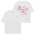 The Couture Club Beach Club Graphic T-shirt Off White/Roze