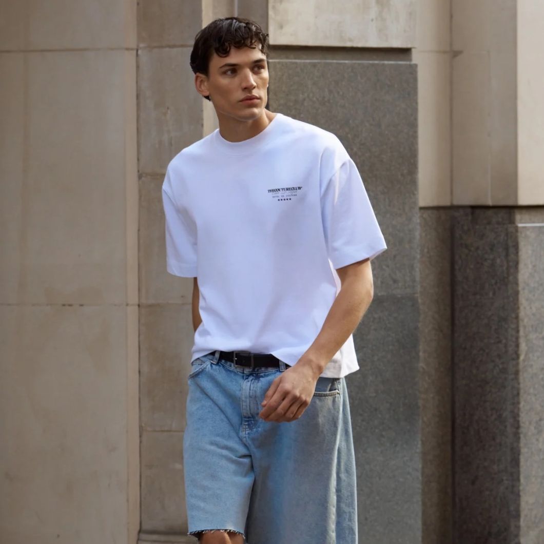 The Couture Club Hotel De Couture T-shirt Wit/Zwart