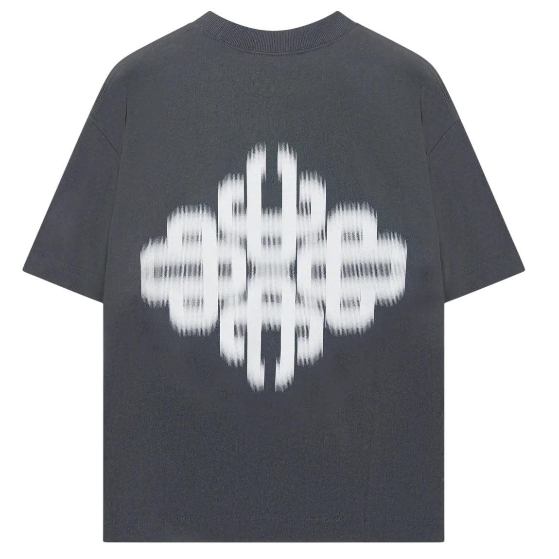 The Couture Club Motion Blurred Emblem T-shirt Antraciet