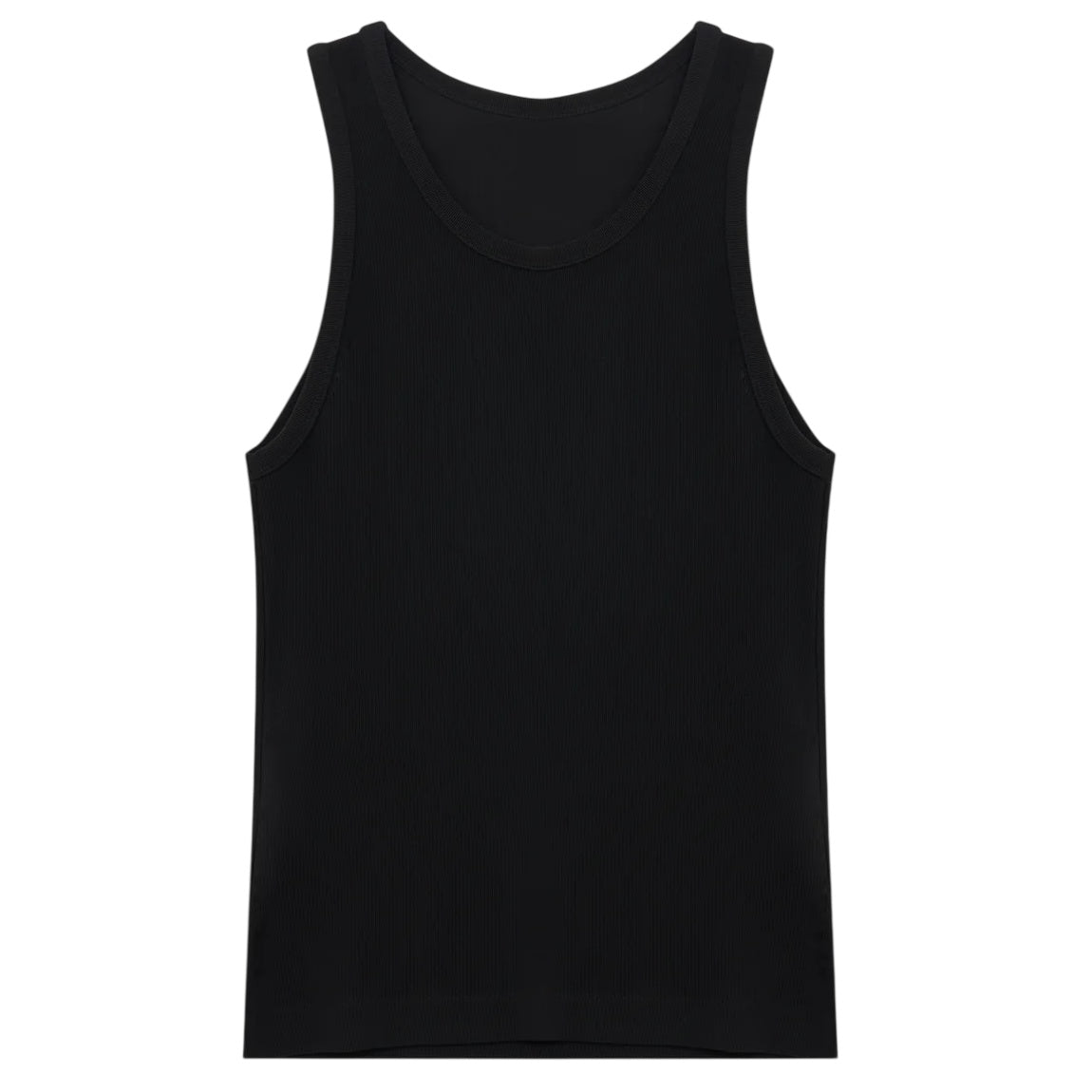 The Couture Club Ribbed Tank Top Zwart