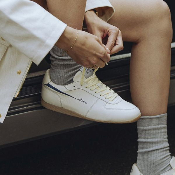 The Mercer Brand The Re-Low Sneaker Off White
