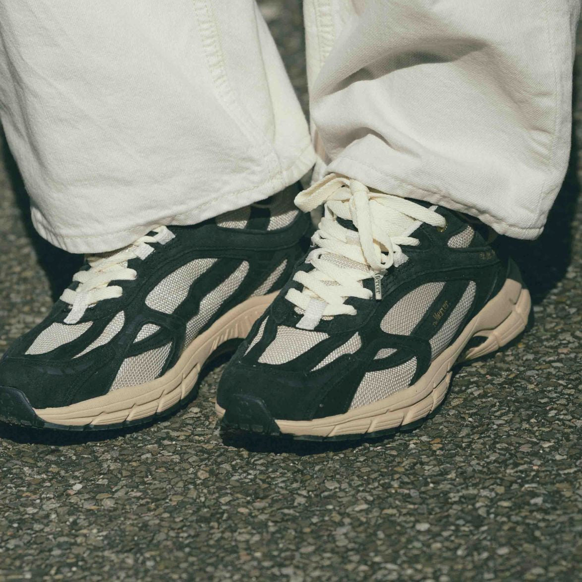 The Mercer Brand The Re-Run Desert 2.0 Sneaker Antraciet
