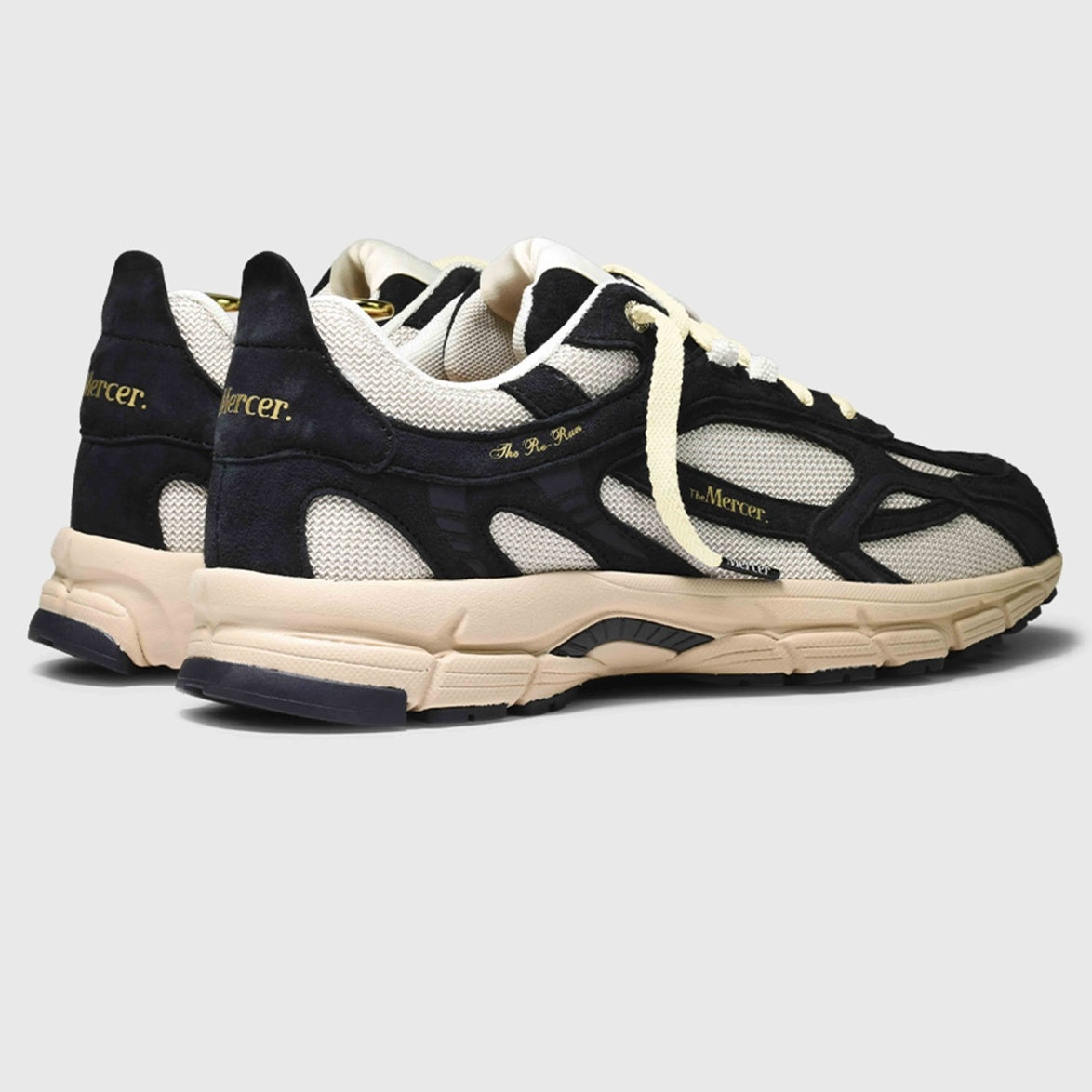 The Mercer Brand The Re-Run Desert 2.0 Sneaker Antraciet