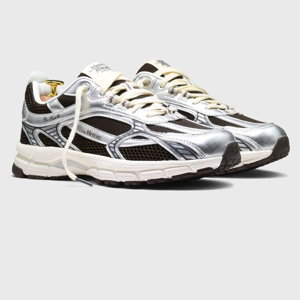 The Mercer Brand The Re-Run Twin Mesh Sneaker Grijs/Bruin