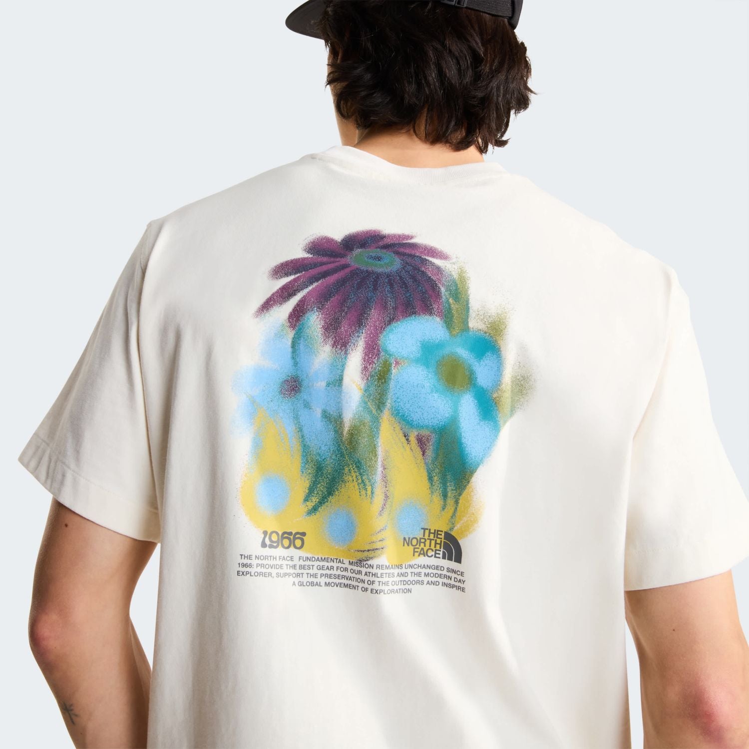 The North Face 1966 Flora Relaxed T-shirt Off White