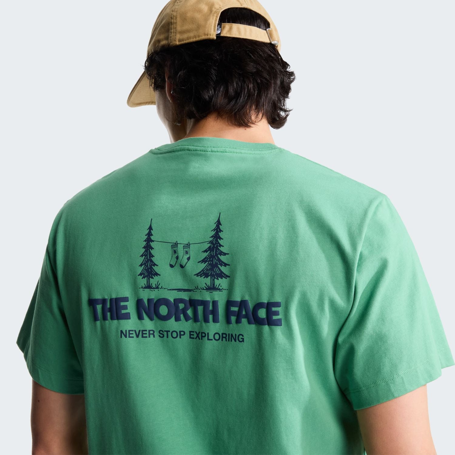 The North Face Camping Relaxed T-shirt Groen