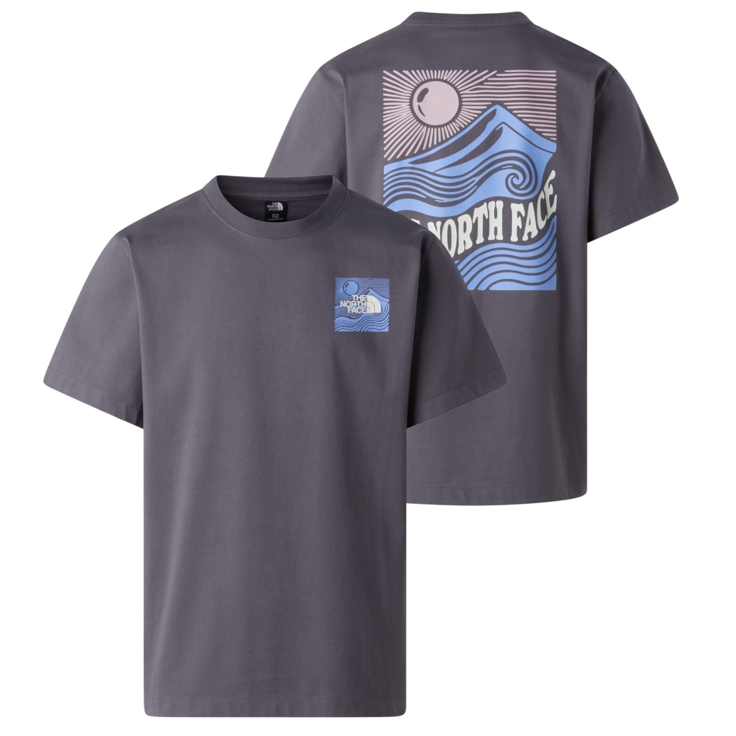 The North Face Mountain Escape Relaxed T-shirt Antraciet