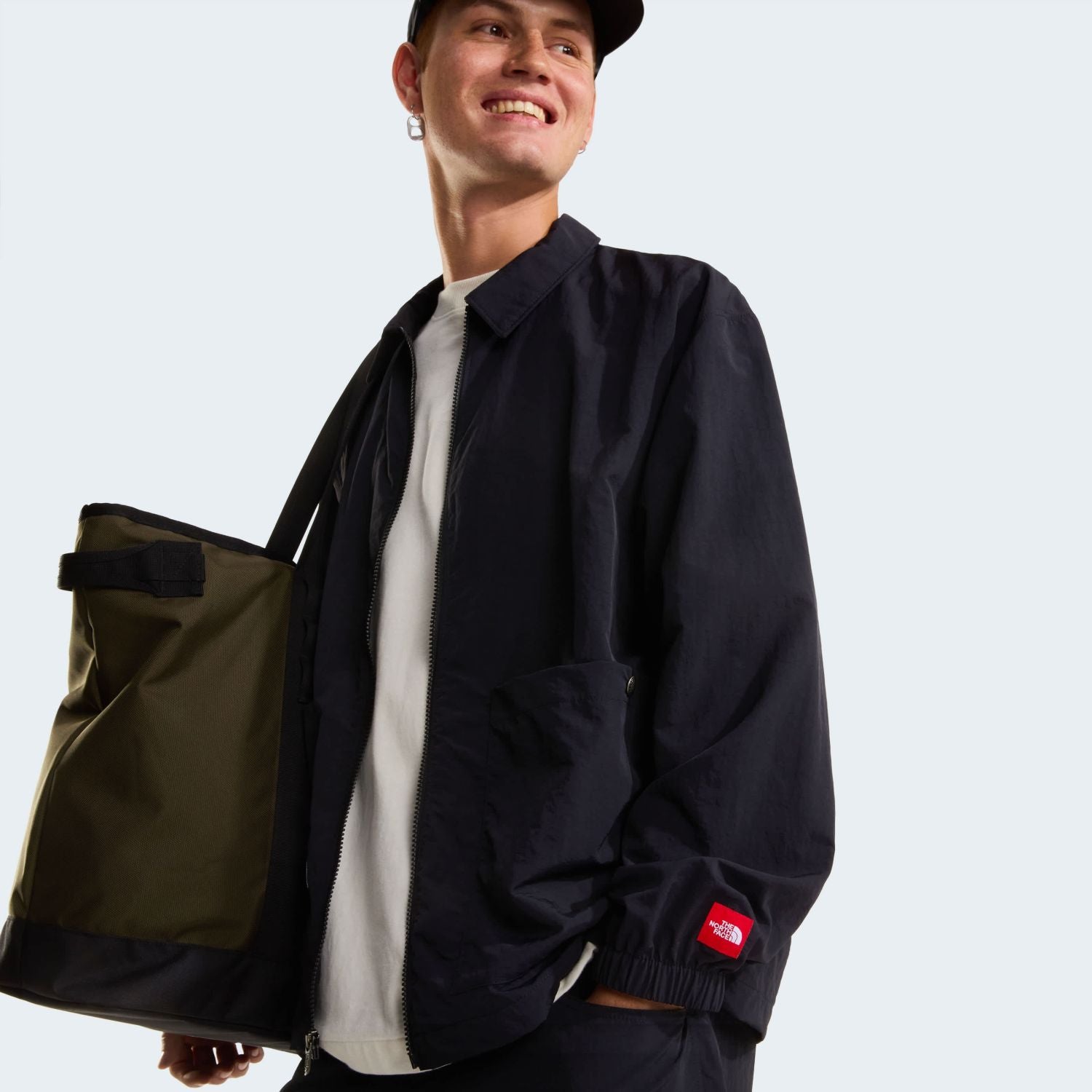 The North Face Red Box Overshirt Zwart