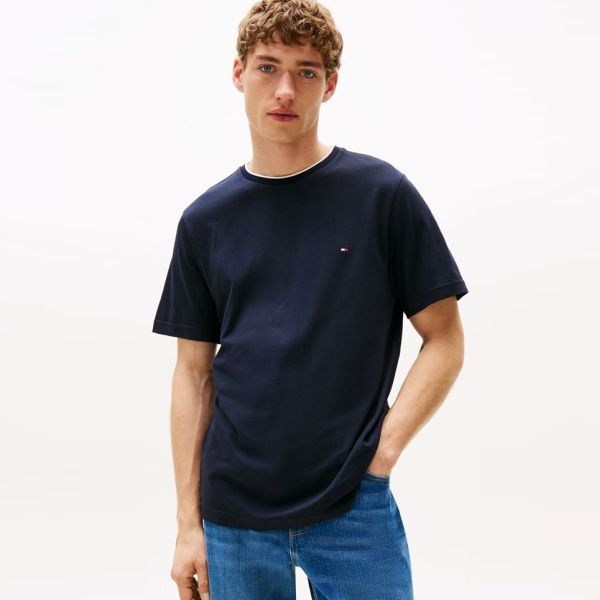 Tommy Hilfiger Cotton Modal T-shirt Navy