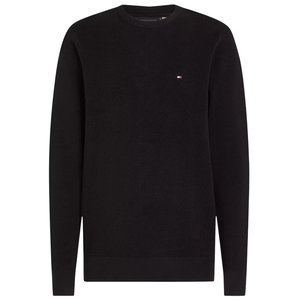 Tommy Hilfiger Essential Structure Sweater Zwart