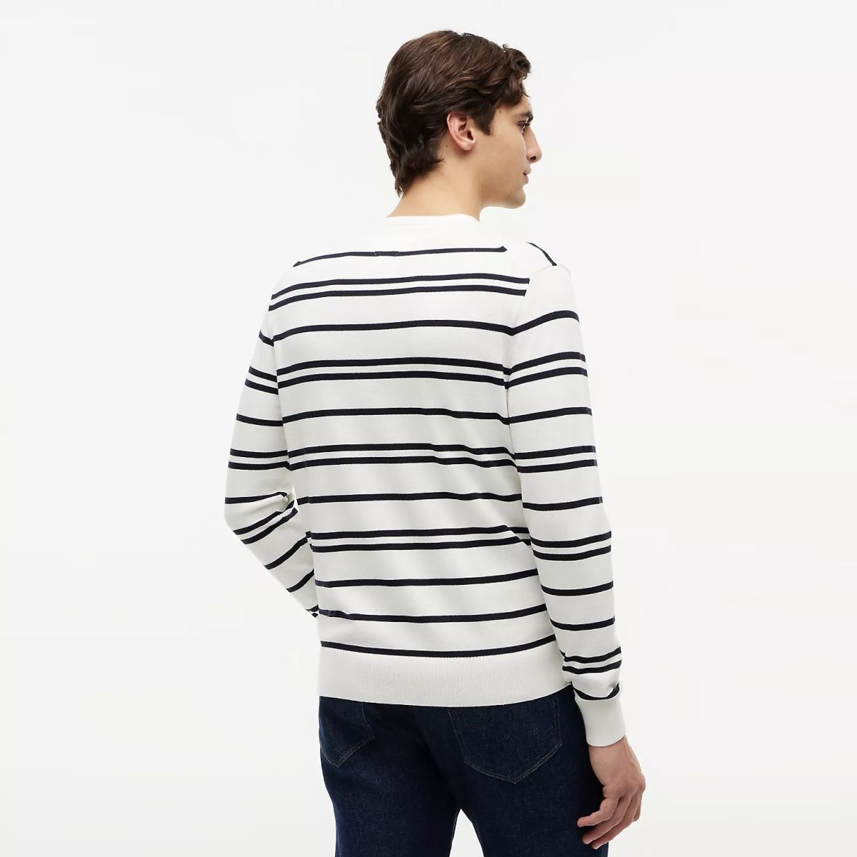 Tommy Hilfiger Essential Sweater Off White/Navy