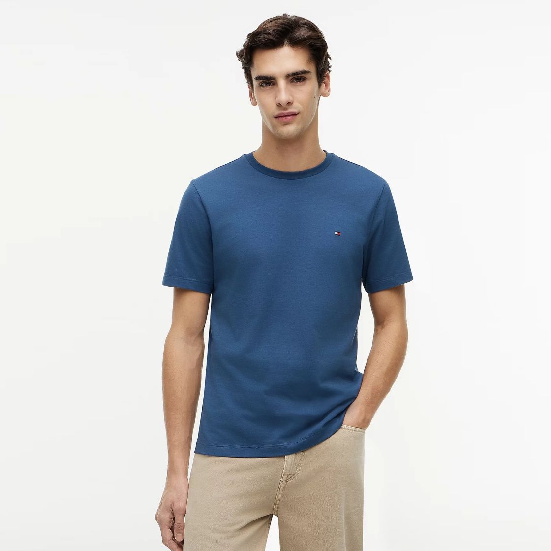 Tommy Hilfiger Essential T-shirt Donker Blauw