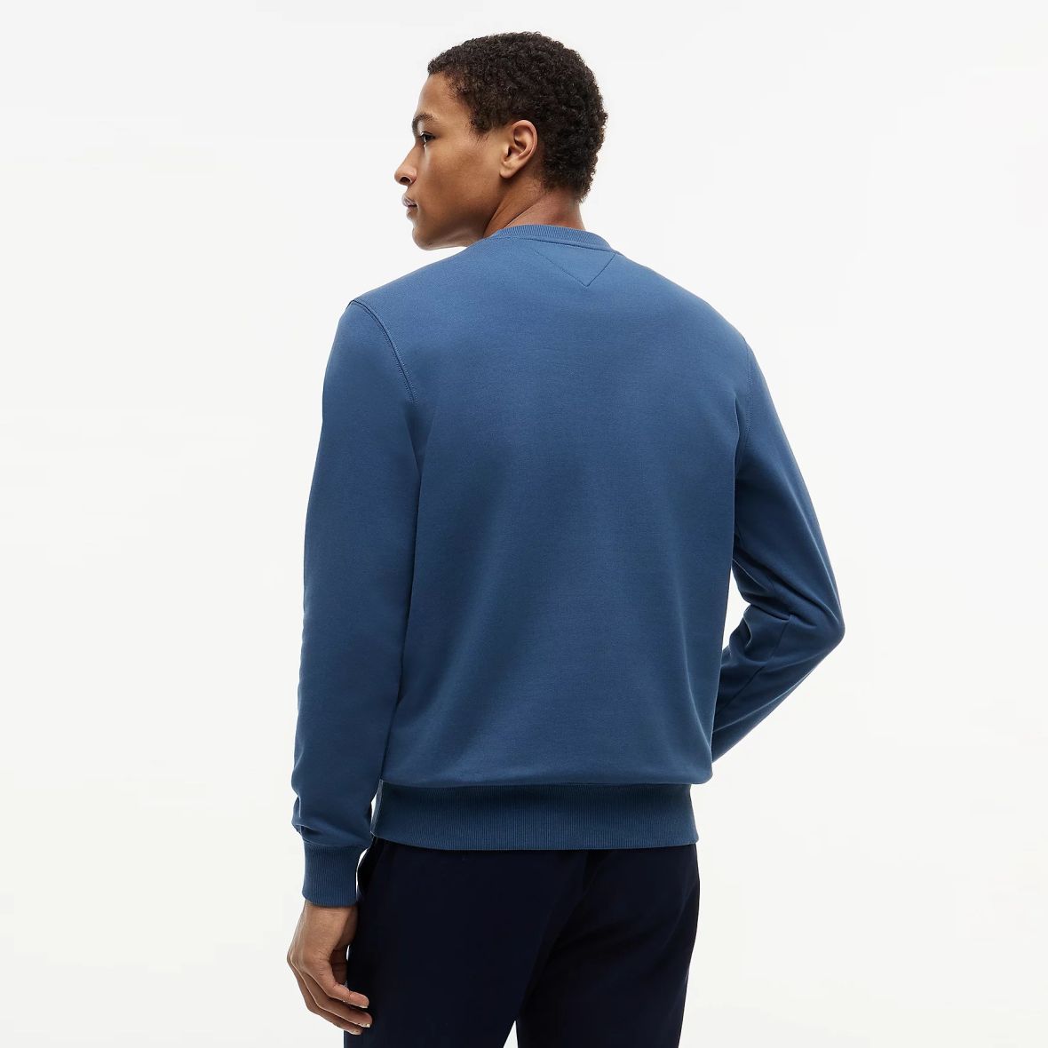 Tommy Hilfiger Essential Terry Sweater Donker Blauw