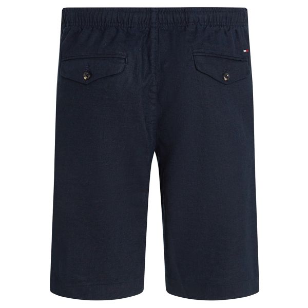Tommy Hilfiger Harlem Linen Korte Broek Navy