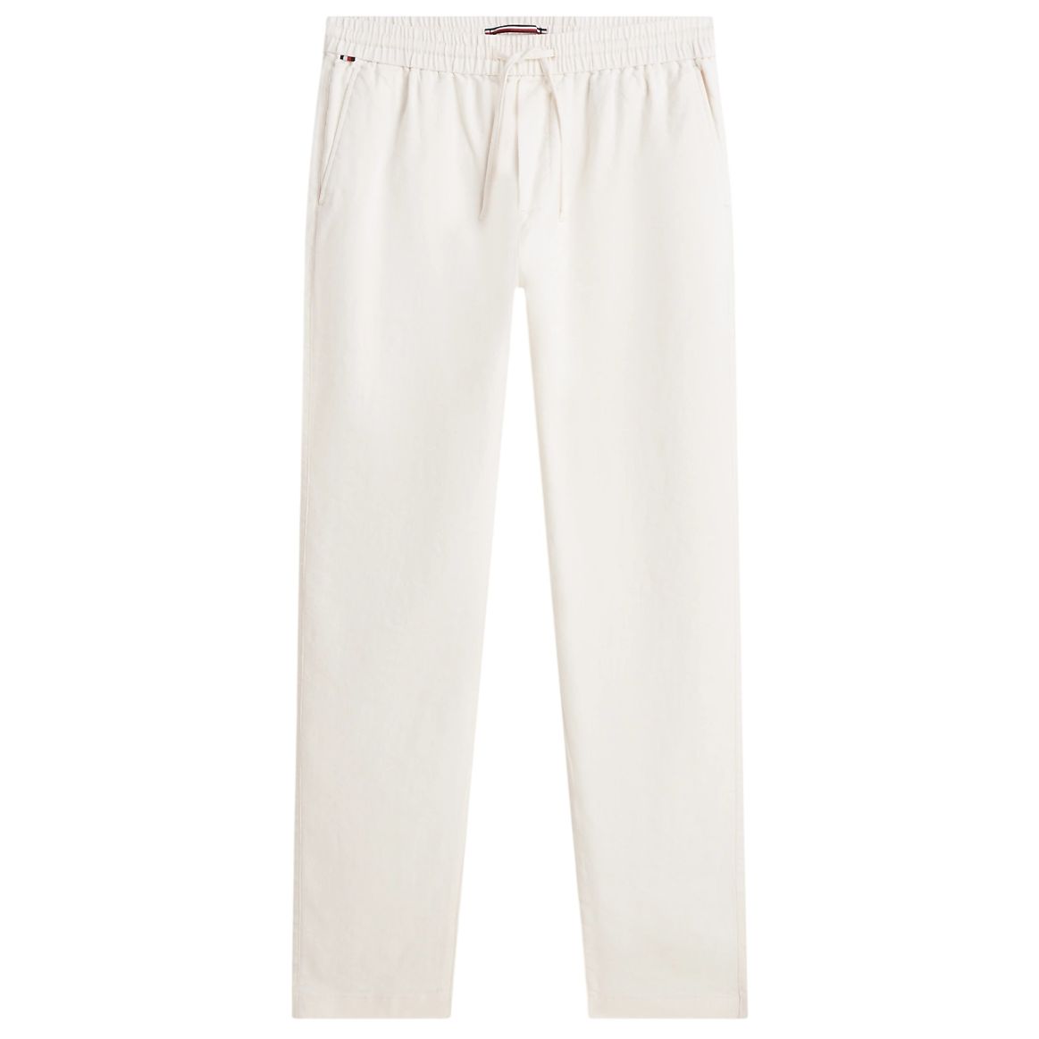 Tommy Hilfiger Harlem Sorona Linnen Broek Off White