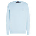Tommy Hilfiger Mouline Organic Sweater Licht Blauw