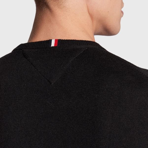 Tommy Hilfiger Organic Sweater Zwart