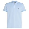 Tommy Hilfiger Pretwist Mouline Polo Licht Blauw