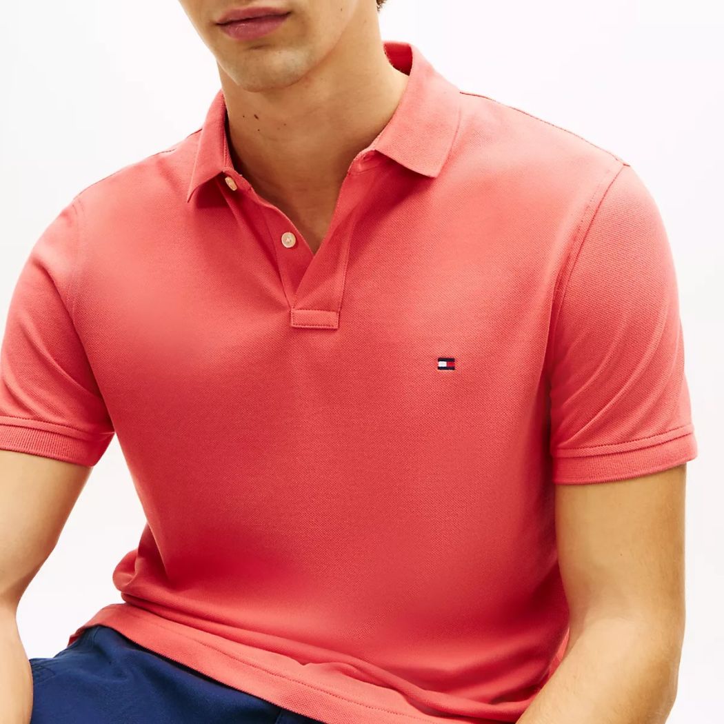 Tommy Hilfiger Regular Polo Rood