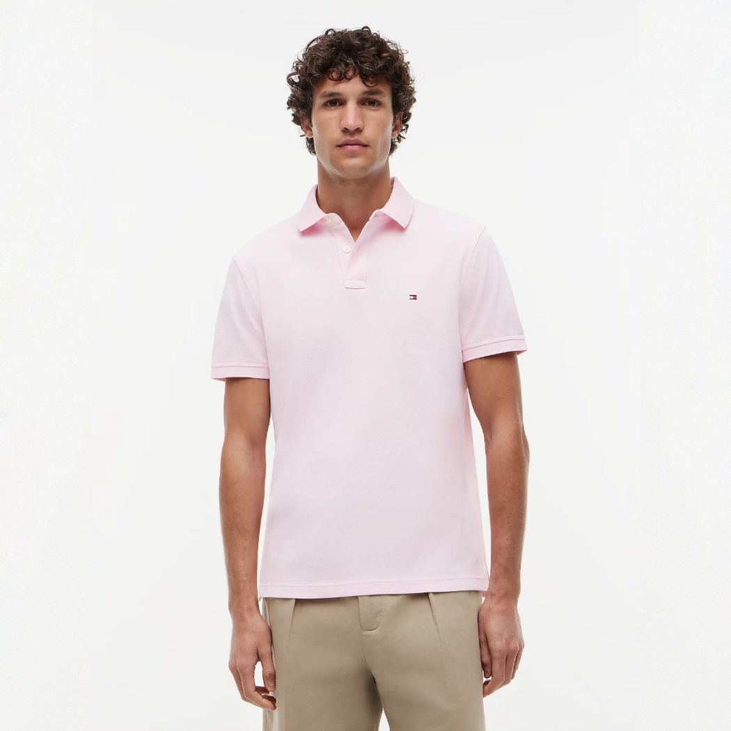 Tommy Hilfiger Regular Polo Roze