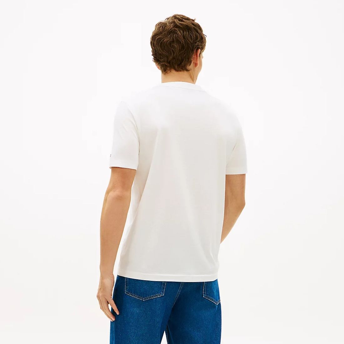 Tommy Hilfiger Script Monogram T-shirt Wit