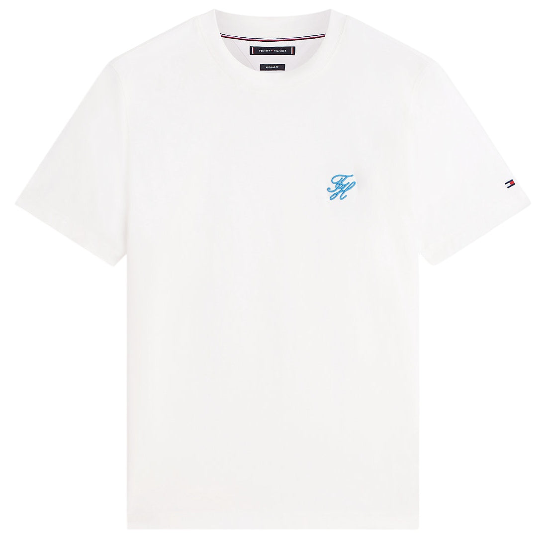 Tommy Hilfiger Script Monogram T-shirt Wit