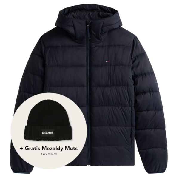 Tommy Hilfiger Mittelschwere Pufferjacke Marine