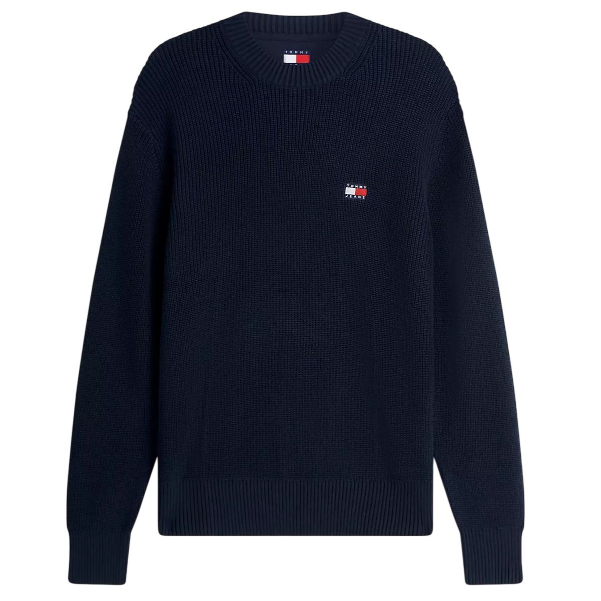 Tommy Jeans Badge Knit Sweater Navy