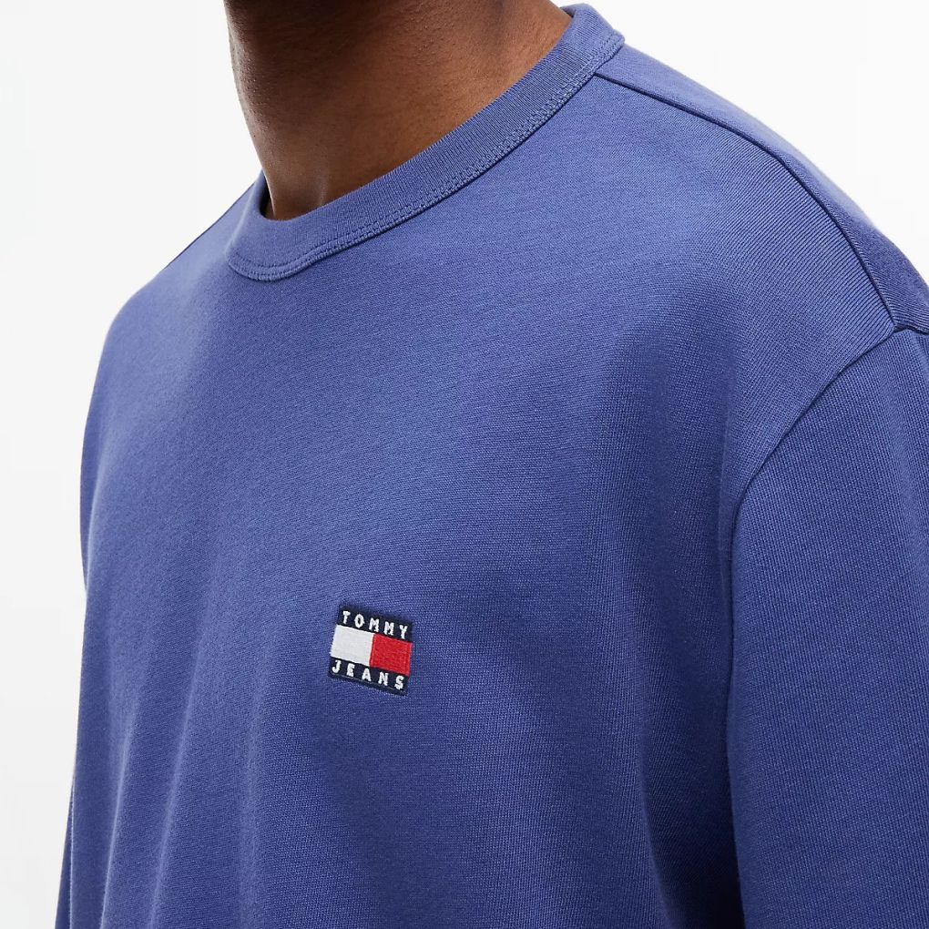 Tommy Jeans Badge Longsleeve T-shirt Blauw