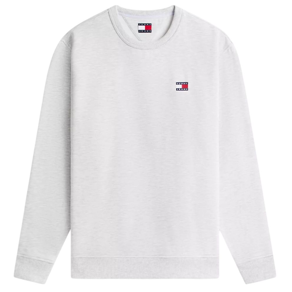 Tommy Jeans Badge Sweater Grijs