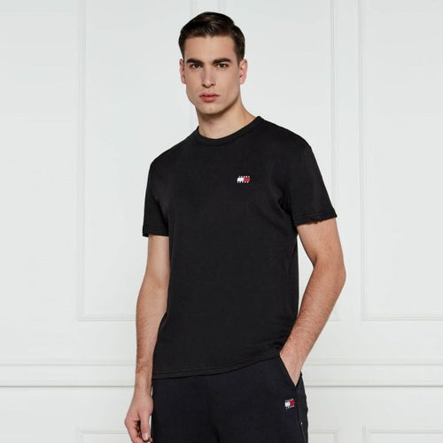 Tommy Jeans Badge T-shirt Zwart