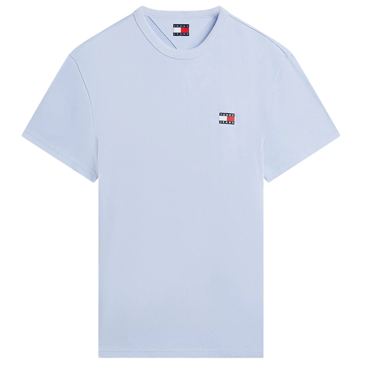 Tommy Jeans Badge T-shirt Licht Blauw